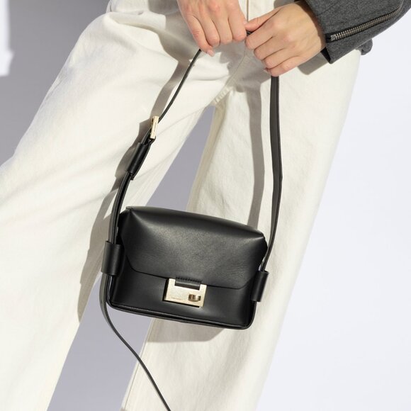 AllSaints Leather Frankie Convertible Crossbody Bag in Gray - Picture 10 of 11